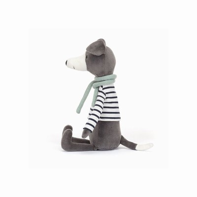 Jellycat Beatnik Buddy Whippet Dog USA | 41507YKZQ